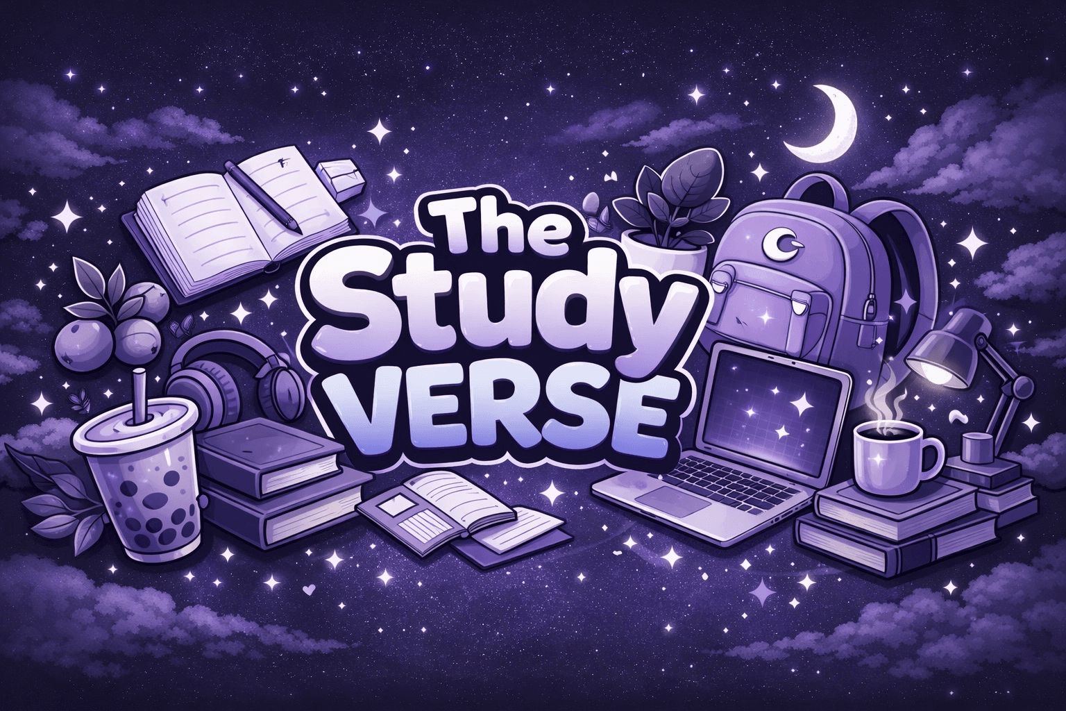 The Study Verse Discord server banner